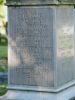 Abel & Sarah Baker Family Gravestone Side 1