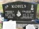 Charles & Connie (Baker) Kohls Gravestone