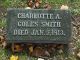 Charlotte (Coles) Smith Gravestone