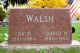 David & Ida Walsh Gravestone