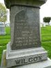 Edward & Maria (Perkins) Wilcox Gravestone