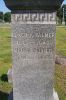 Elmer & Maria Palmer Inscription on Jason Palmer Family Gravestone