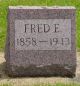 Fred E Baker Gravestone