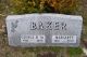 George & Margaret (Welch) Baker Gravestone