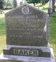 Henry & Lucy (Dizer) Baker Gravestone