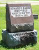 Howard & Mary (Greenwell) Baker Gravestone