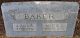 John & Mattie (Hinkle) Baker Gravestone