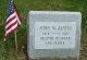 John W Austin Gravestone