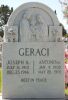 Joseph & Antonina Geraci Gravestone