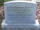 Kate (Atkinson) & son Edwin Perkins Gravestone