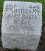 Mary (Baker) Bobst Gravestone