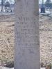 Mary (Perkins) Whig Gravestone Insciption