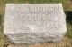 Mary Winthrop (Baker) Cooley Gravestone