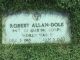 Robert A Dole Gravestone