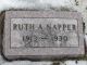 Ruth Napper Gravestone